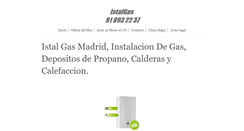 Desktop Screenshot of istalgas.com