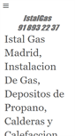 Mobile Screenshot of istalgas.com